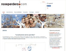Tablet Screenshot of noseperdera.com